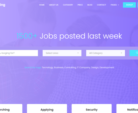 JobListing – Free Angular 17 Corporate Website Template for Job Board | Job Portal