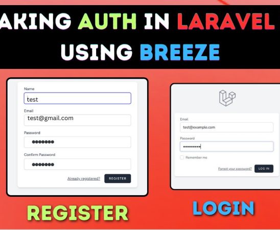 Laravel 11 creating a user login and signup system