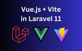 Laravel 11 with vuejs working demo project