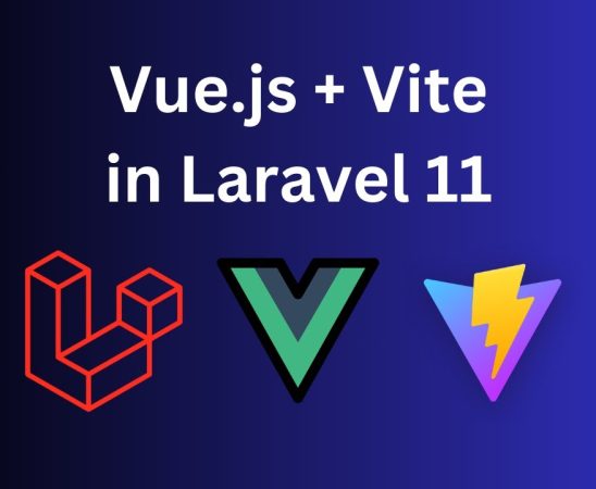 Laravel 11 with vuejs working demo project