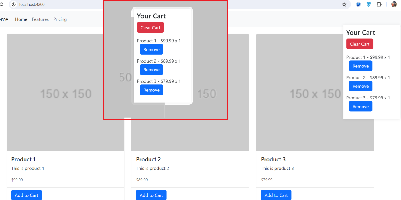 Create Ecommerce Website in Angular 17 using Bootstrap 5 Part 2 | Add to cart + mini cart