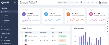 Ecommerce Bootstrap Admin Dashboard Template 2025 Free