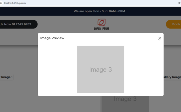 Angular 19 Bootstrap 5 Gallery Page with Dynamic Images Modal Popup