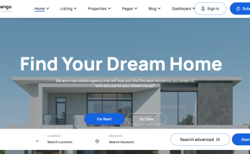 Real Estate HTML Template & Admin Dashboard