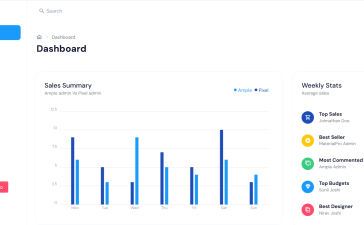 Free Bootstrap 5 Admin Dashboard Template Demo with GitHub Code