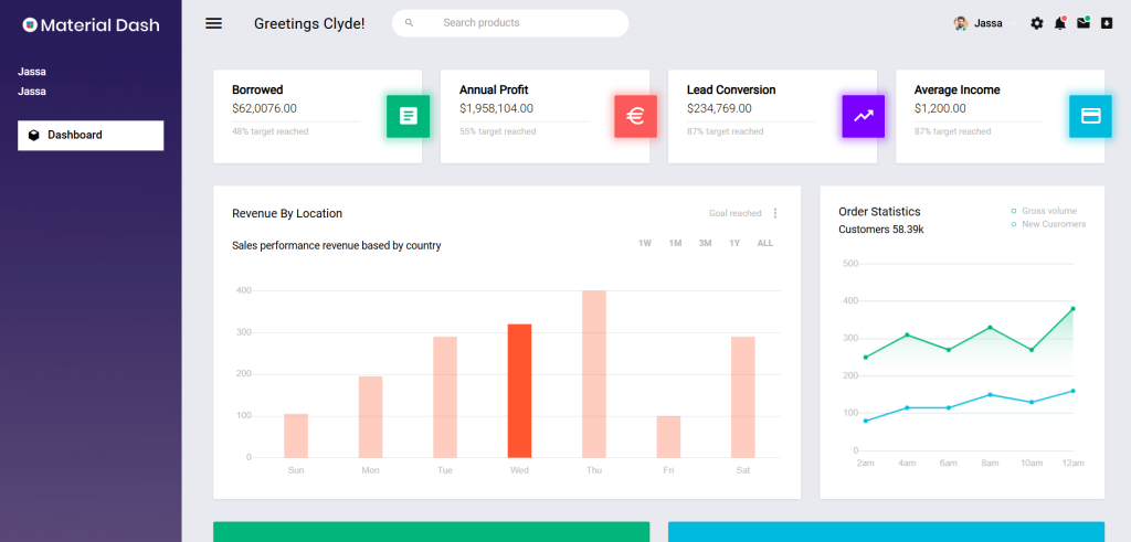 Building a Custom Material Bootstrap Admin Dashboard