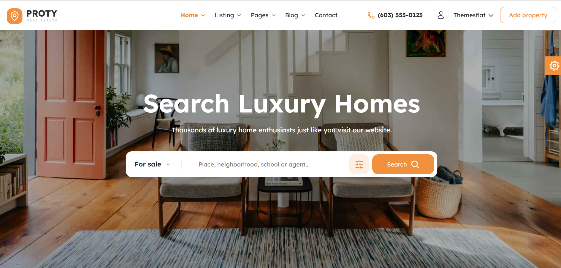 Modern Real Estate HTML Template | Responsive Property Listing & Agent Website Theme