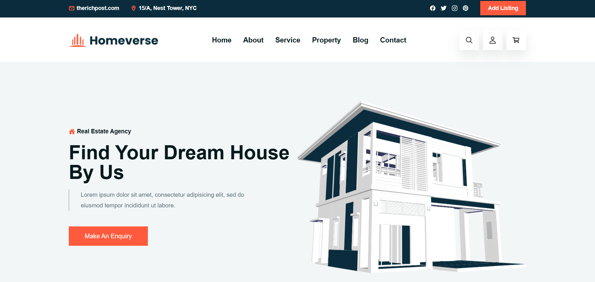 Free Angular 20 Real Estate Template – Modern, Responsive & Ready for Deployment