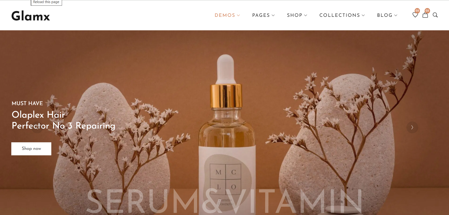Angular 20 Beauty Cosmetic Free Ecommerce Template