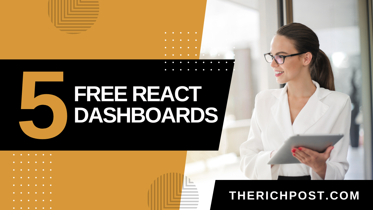 TOP 5 FREE REACT DASHBOARDS (2025)