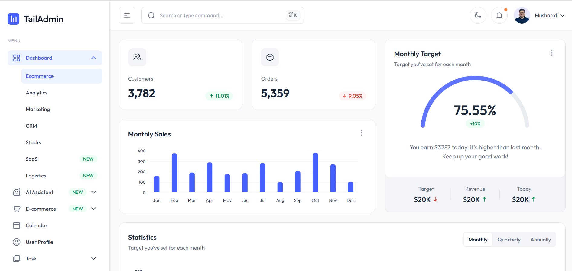 Build a User Management System in Next.js with TailAdmin (Full Step-By-Step Guide)