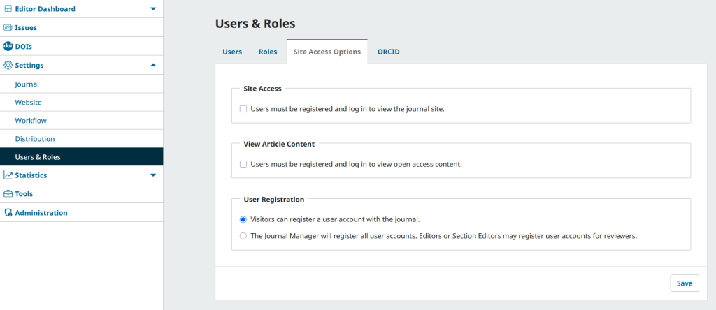 “Fix: ‘This journal is currently not accepting user registrations’ in OJS (Step-by-Step)”